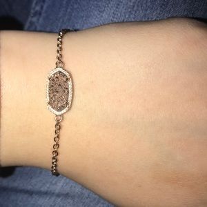 kendra scott rose gold bracelet!!